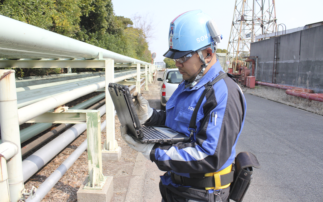 石油プラント関連業務